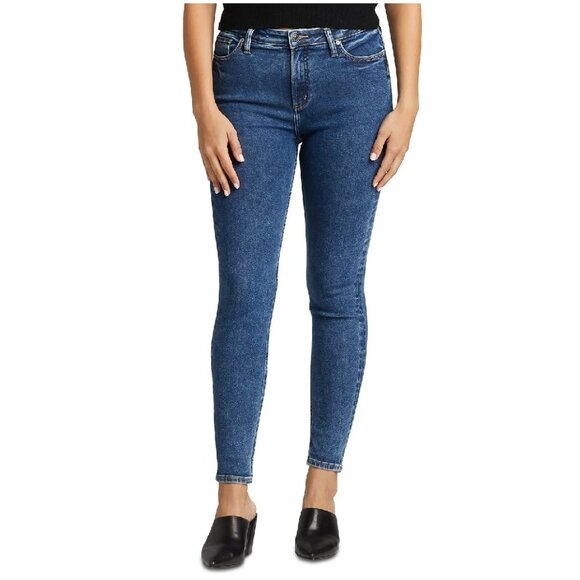 Silver Jeans Co. High Note Skinny Jeans - Picture 1 of 8